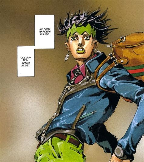 rohan kishibe goes to gucci manga|gucci bag stand jojo.